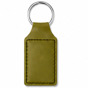 Leatherette Keychain