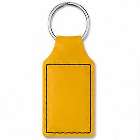 Leatherette Keychain