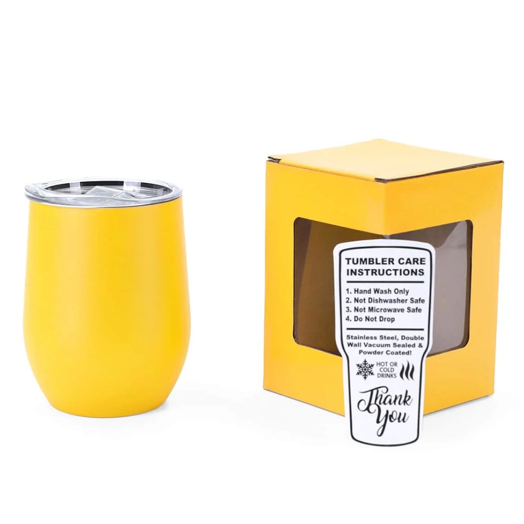 Wine Tumbler w/Lid