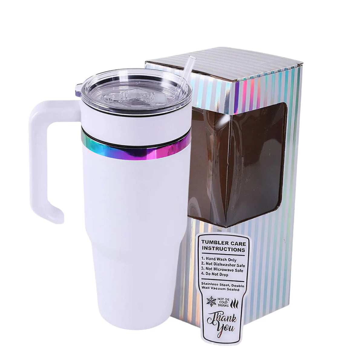 30oz Tumbler w/Handle