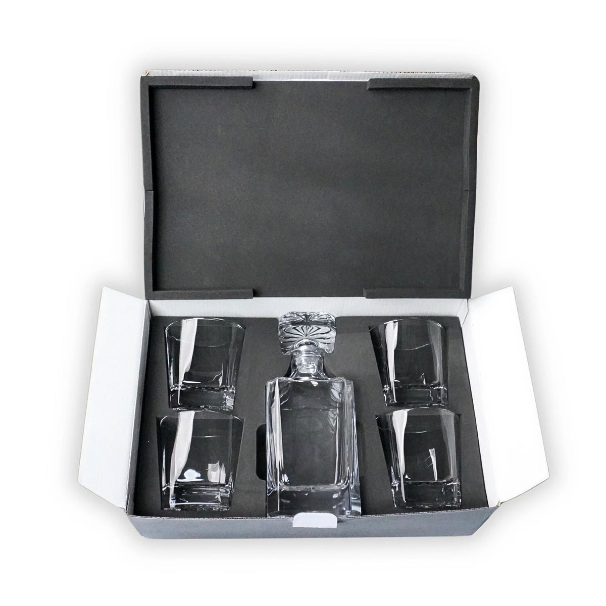 Decanter Set with 4 Glasses