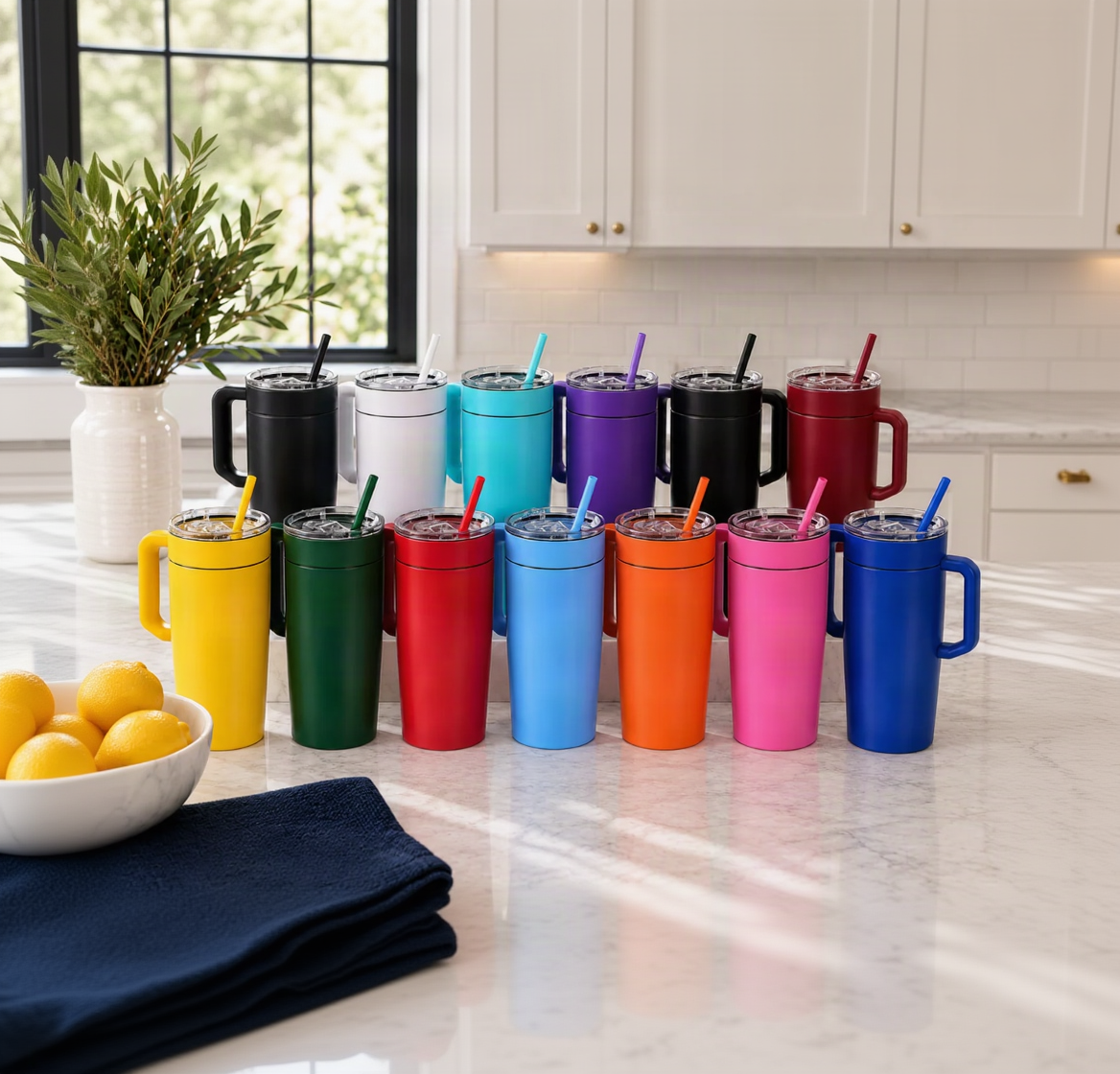 20oz Tumbler w/Handle