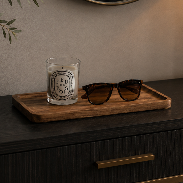 Wood Valet Tray