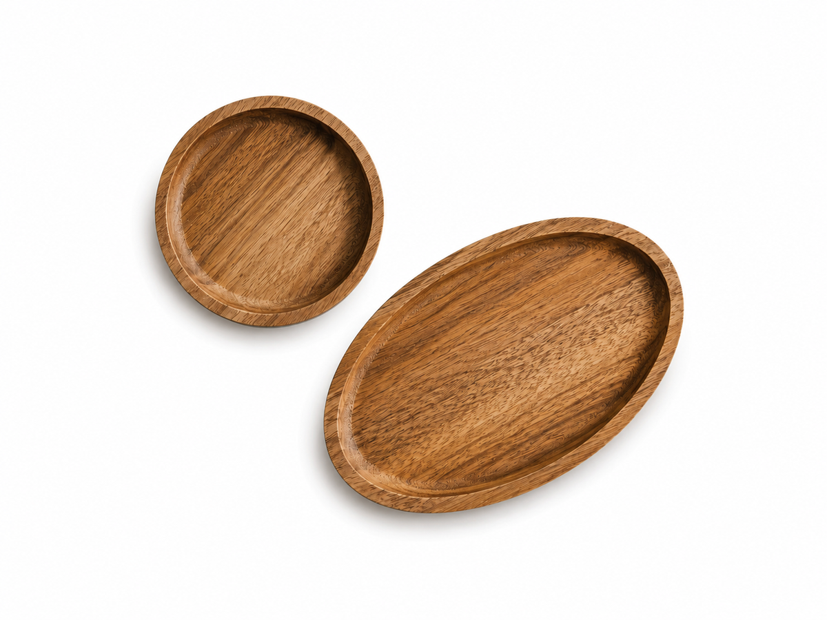 Black Walnut Ring Tray – Round or Oval
