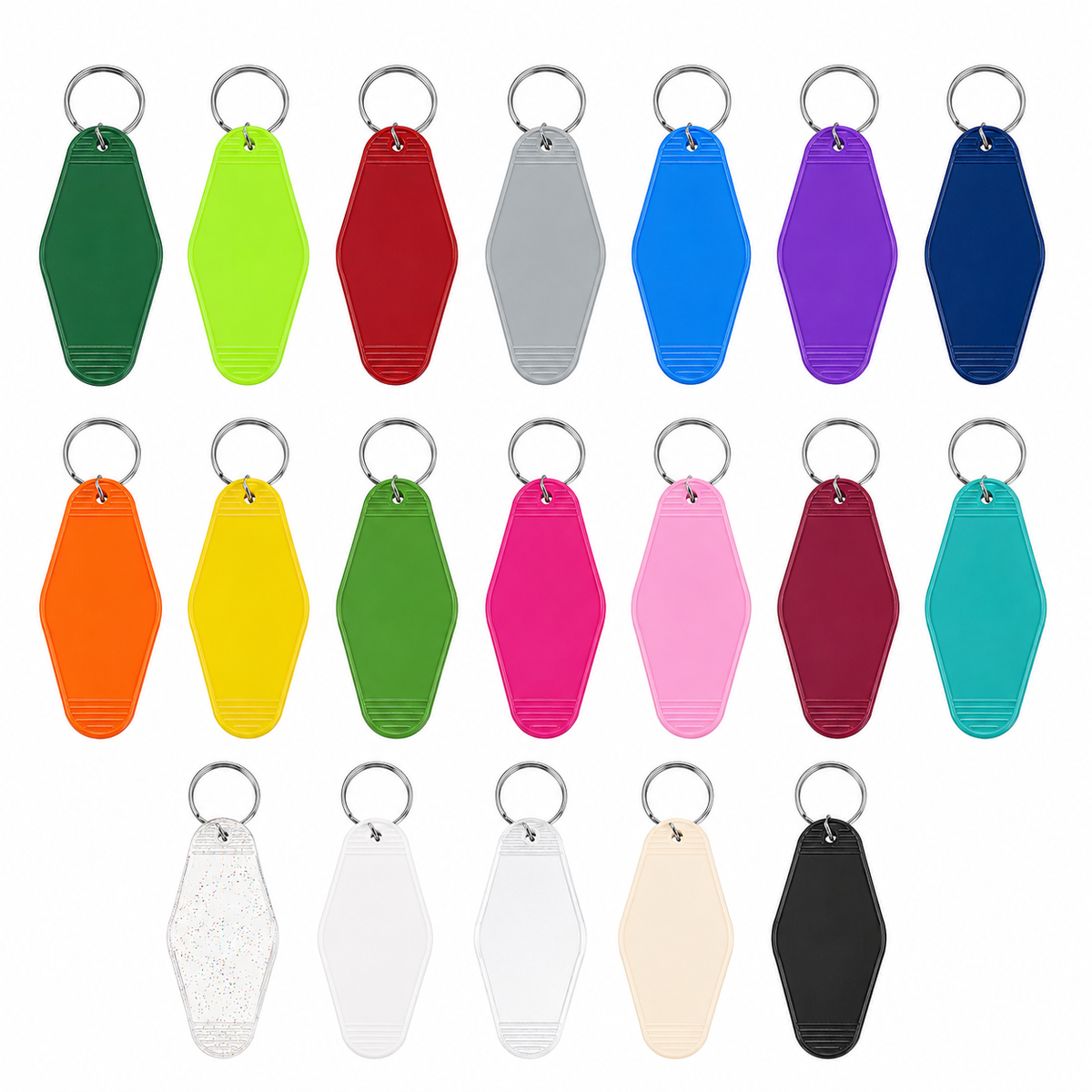 Retro Motel Keychain