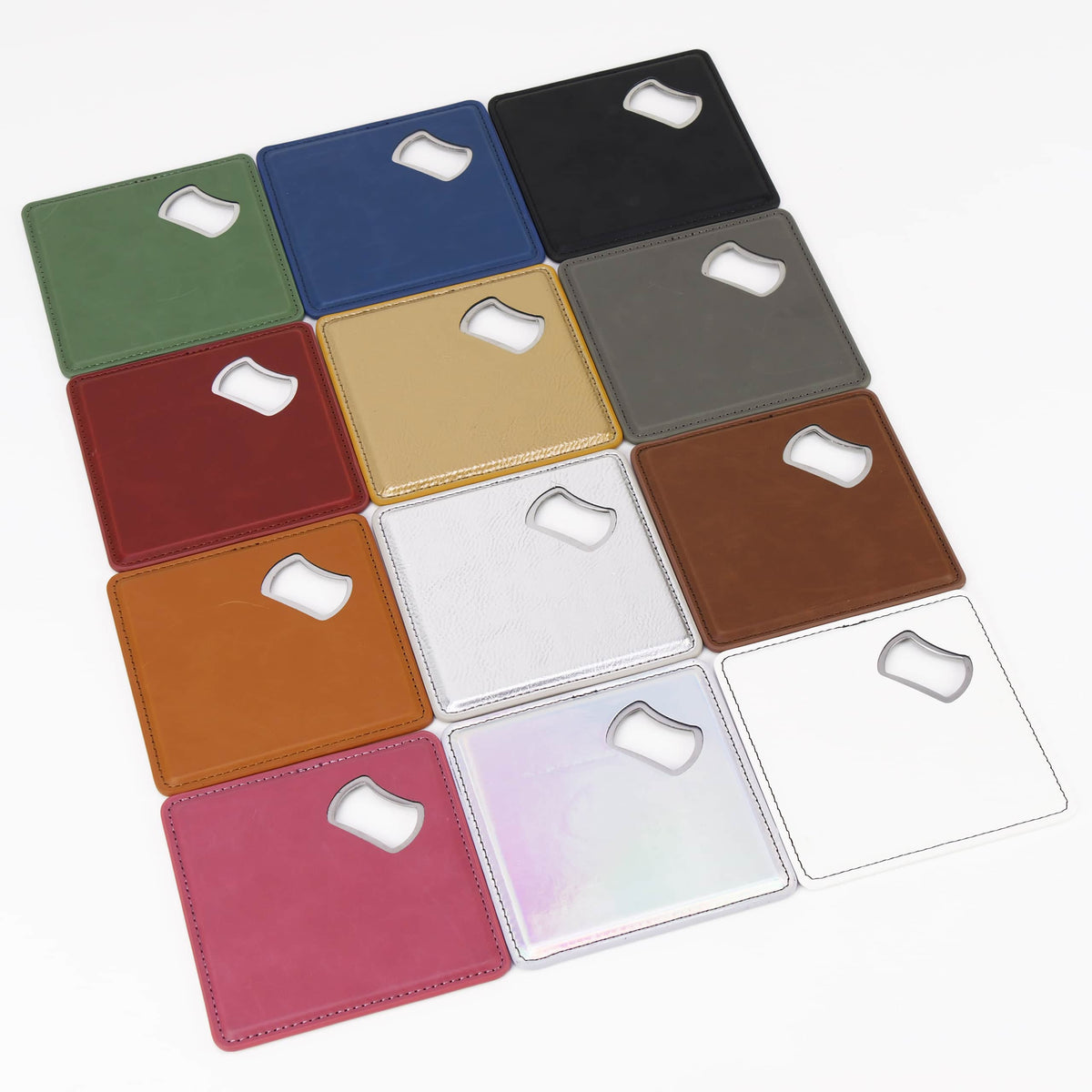 Magnetic Coaster w/Bottle Opener