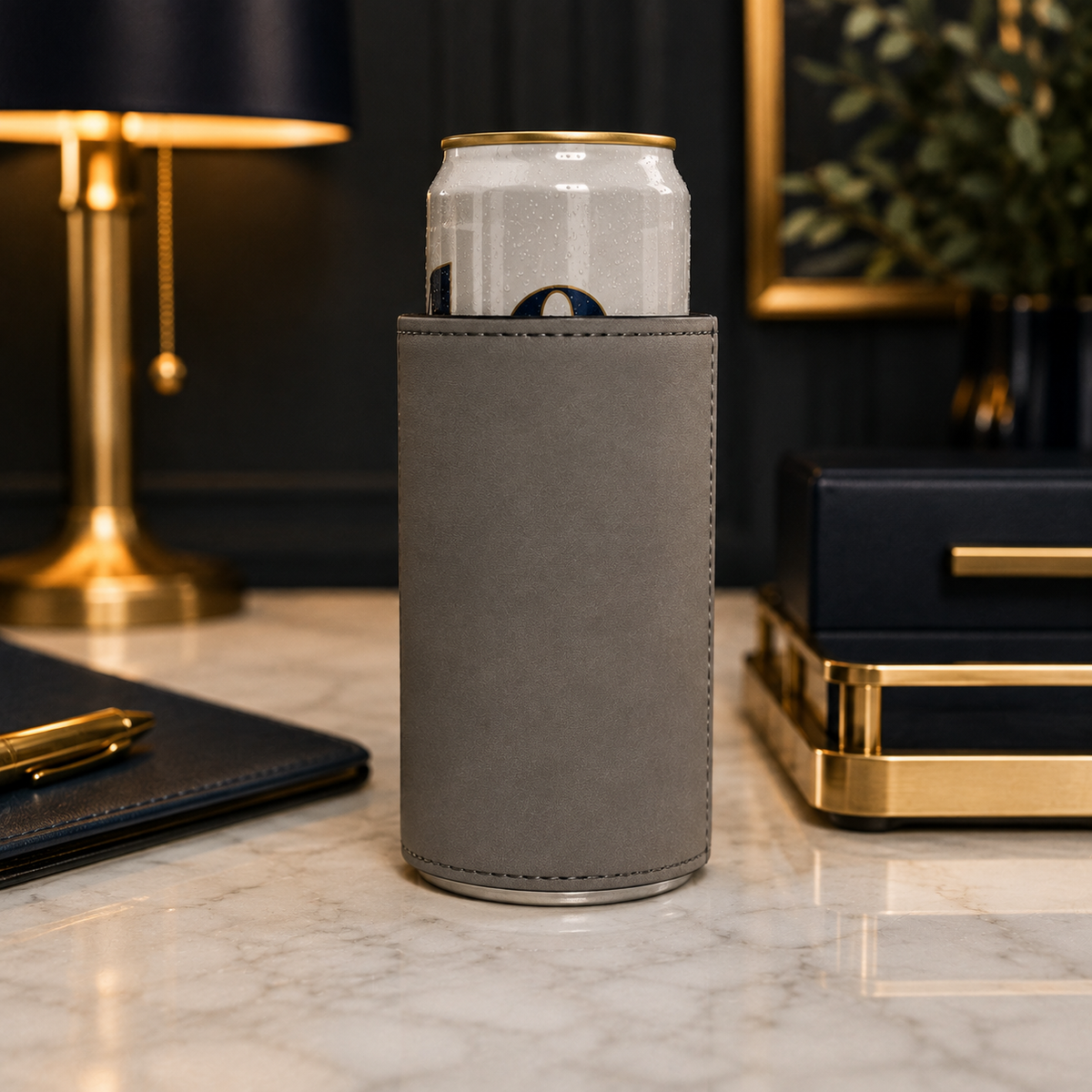 Slim Leatherette Koozie