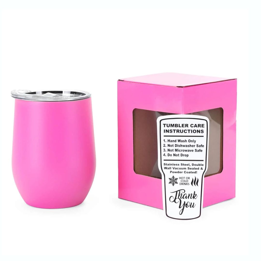Wine Tumbler w/Lid