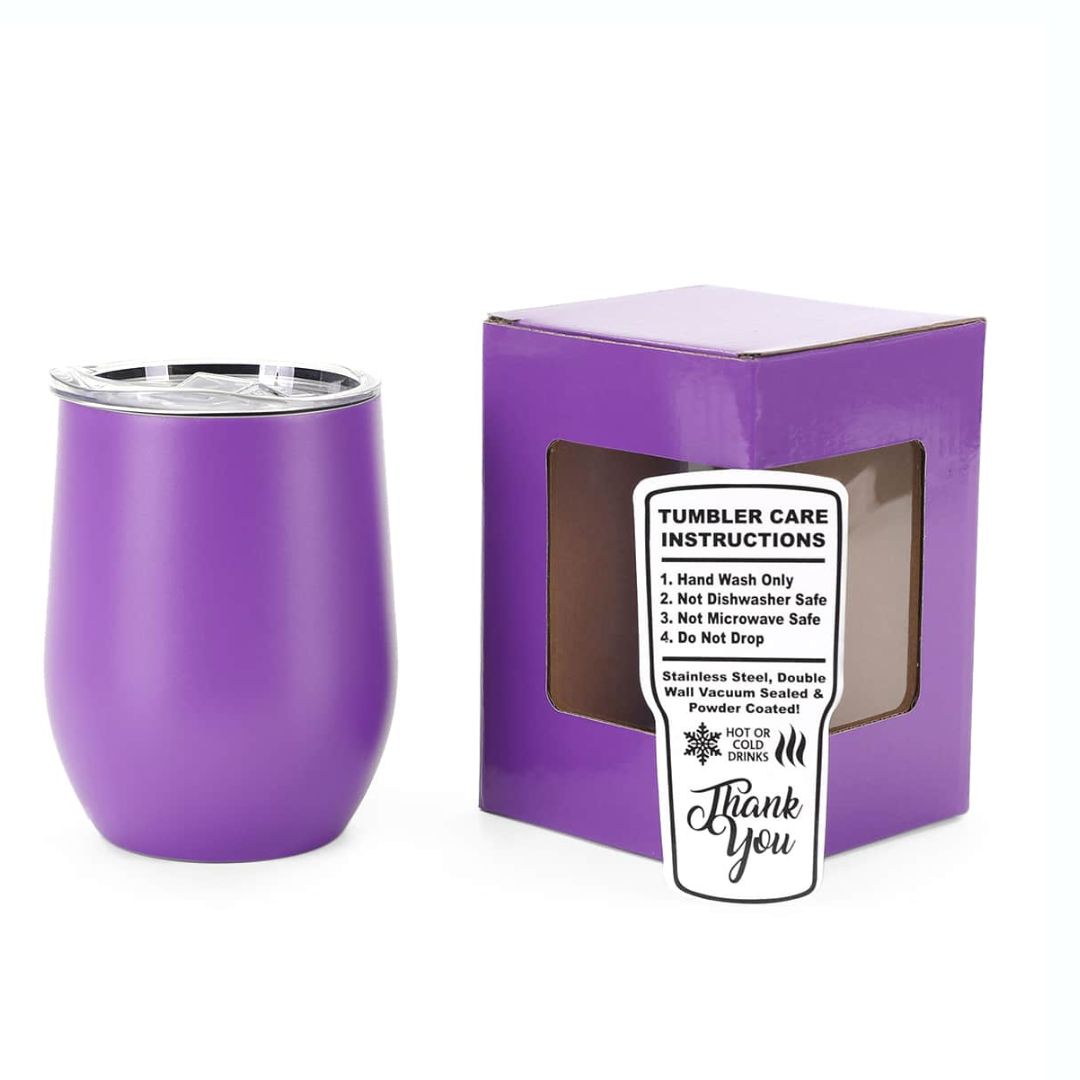 Wine Tumbler w/Lid