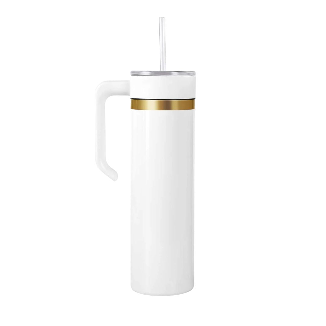 20oz Skinny Tumbler w/Handle