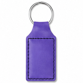 Leatherette Keychain