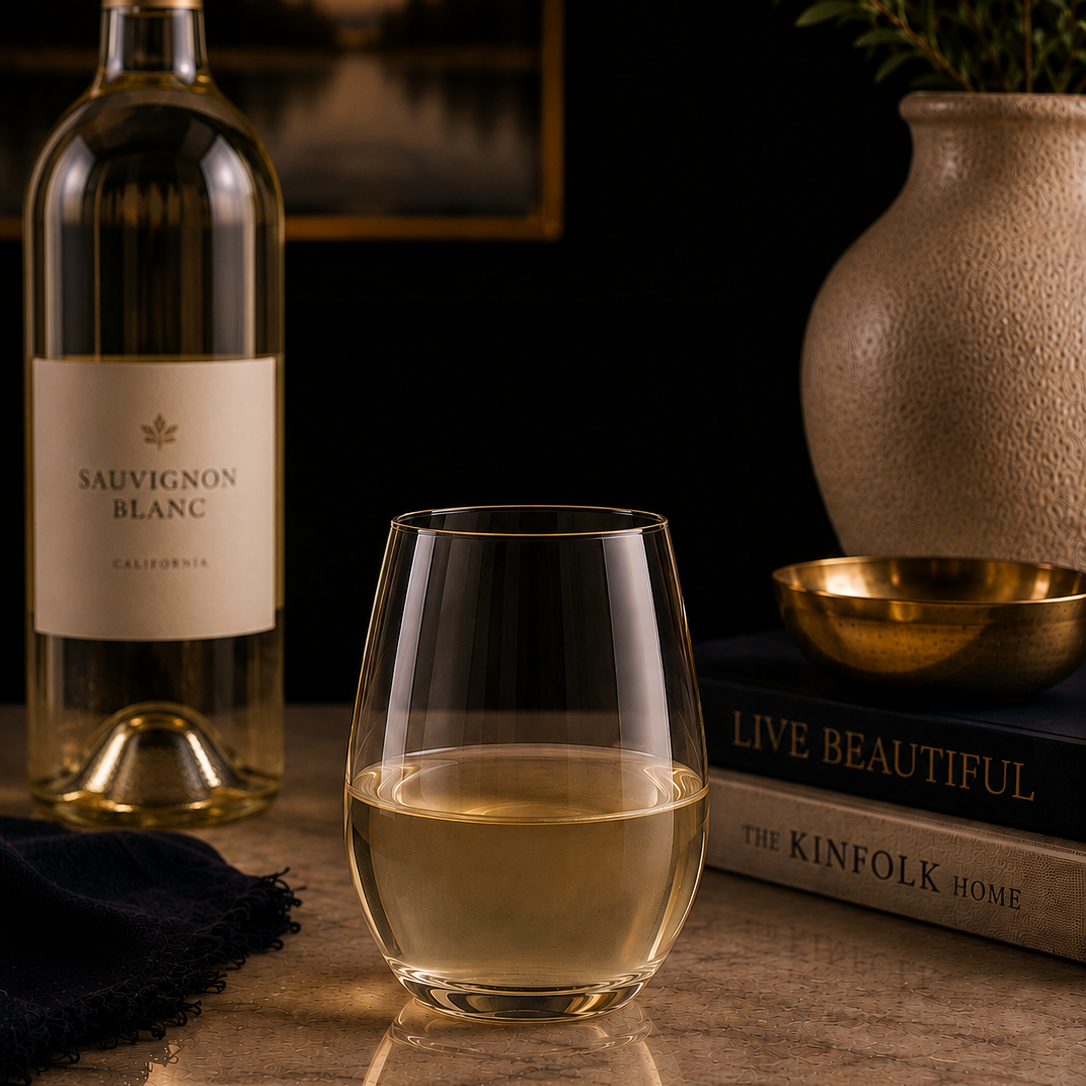 16 oz Stemless Wine Glass