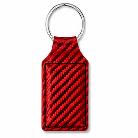 Leatherette Keychain