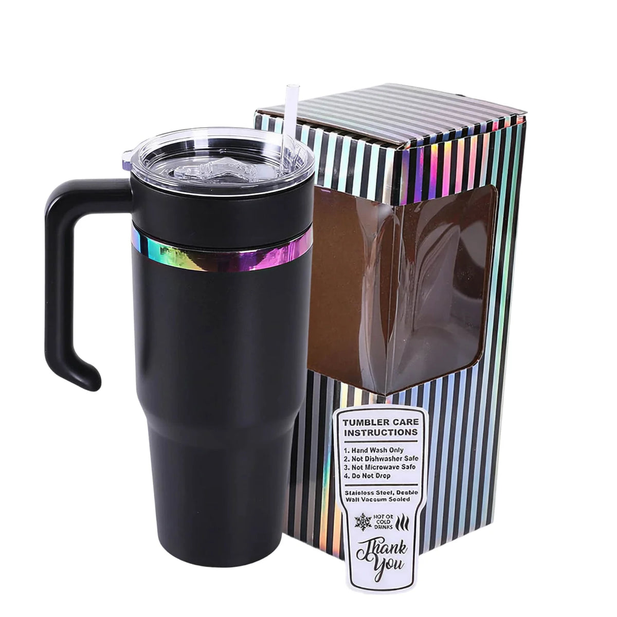 30oz Tumbler w/Handle