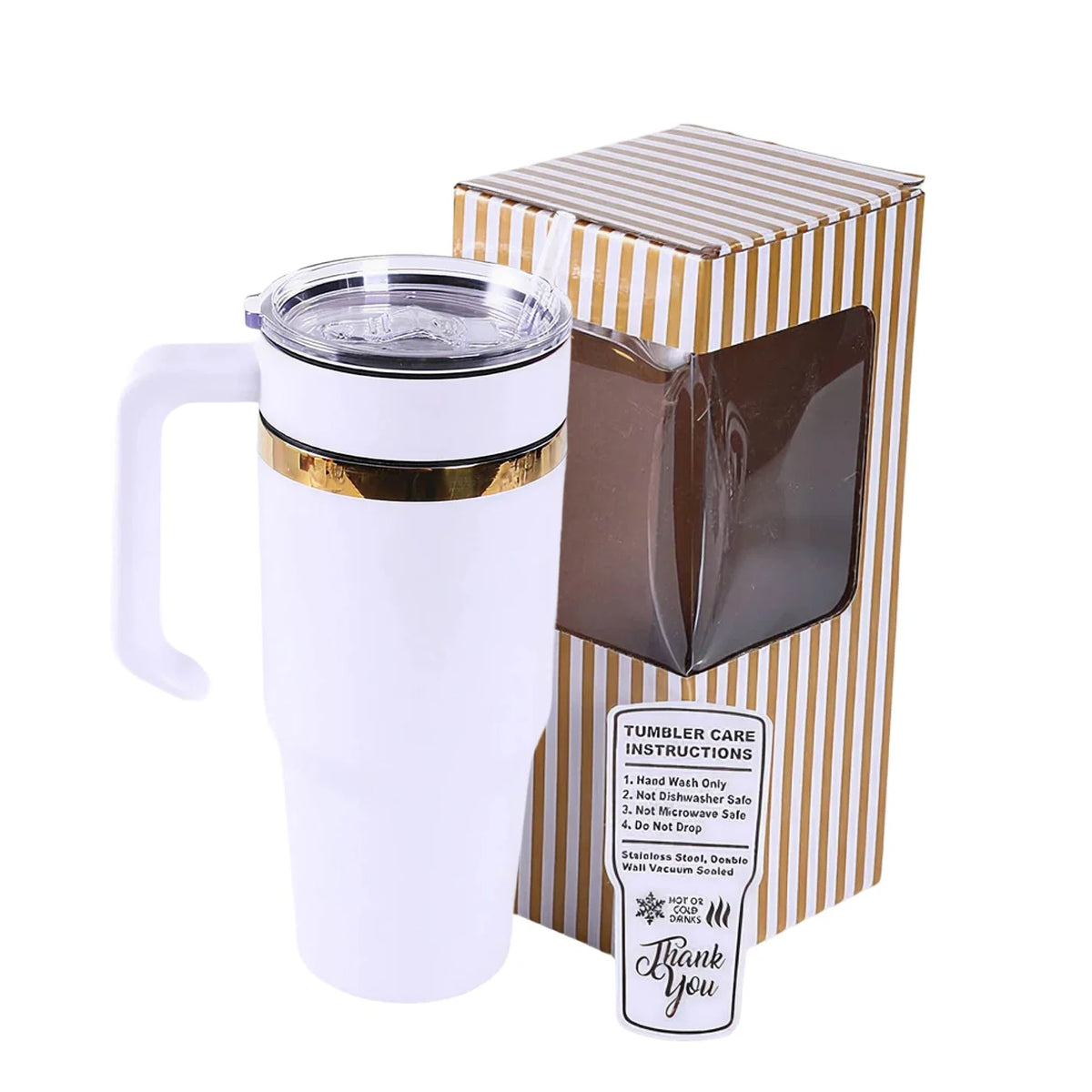 30oz Tumbler w/Handle
