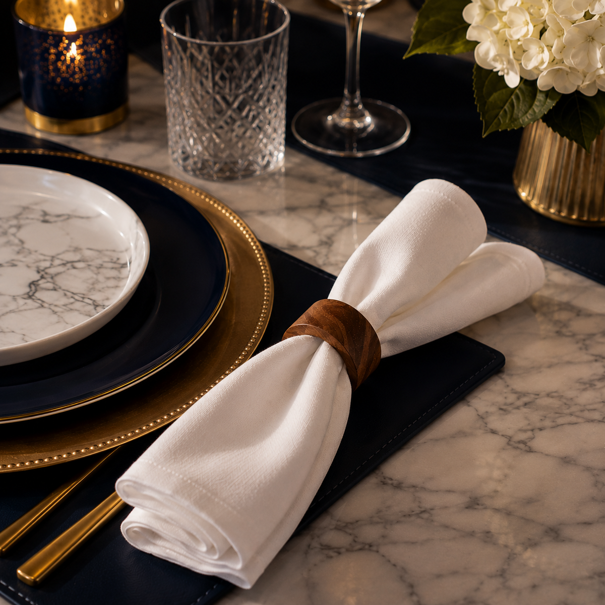 Wooden Napkin Rings (Pack of 4)