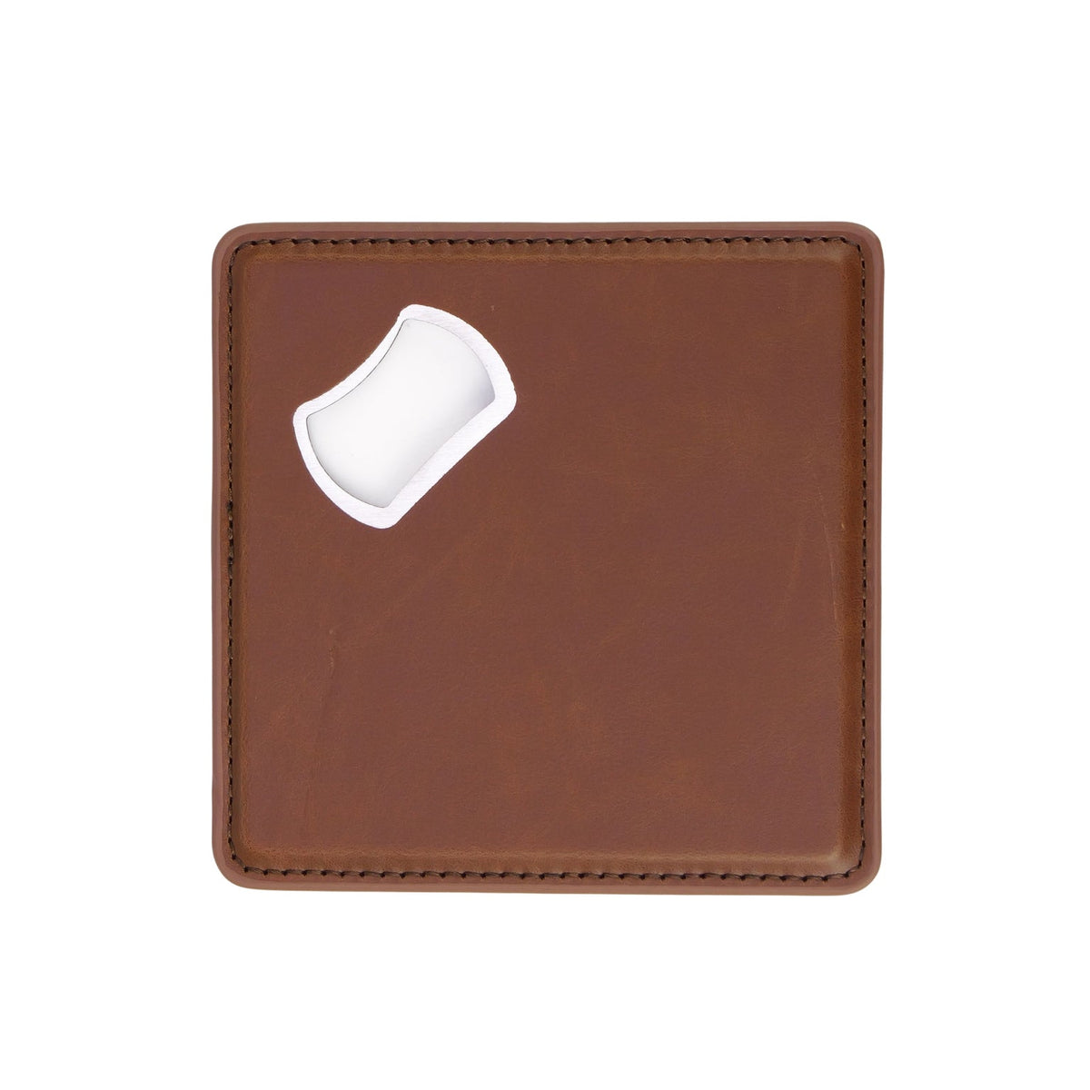 Magnetic Coaster w/Bottle Opener