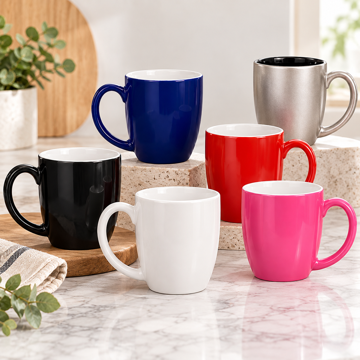 Bistro Ceramic Mug - 16 oz